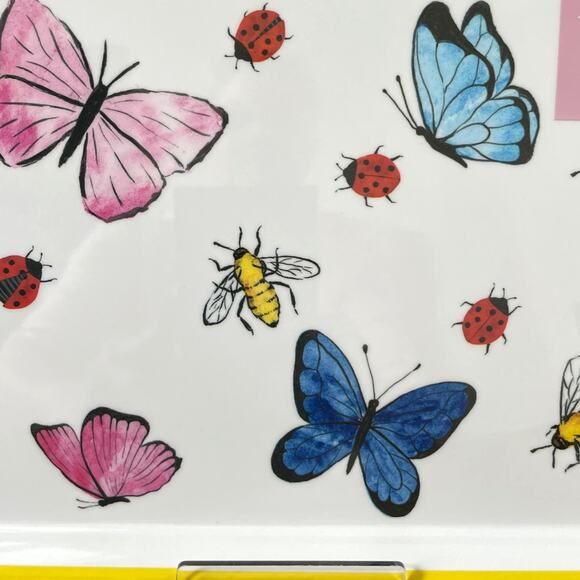 SPRING GATHERINGS Spring Butterflies Melamine Serving Tray NEW WITH TAGS - Picture 5 of 5